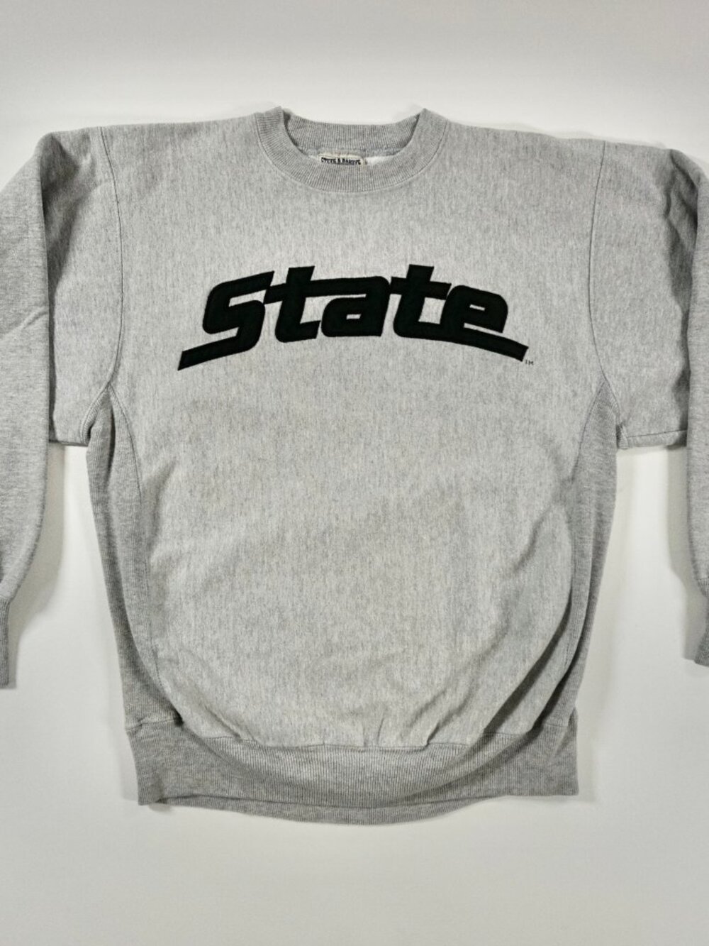 Steve and Barrys Michigan State Crewneck Sz Men's Small Y2K State Spellout
